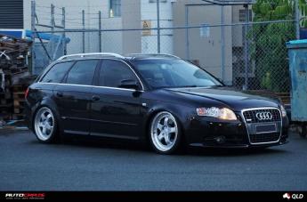 AUDI A4 2003 ONWARDS RS1 SILVER MACHINED LIP